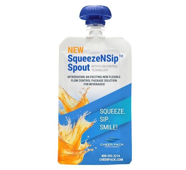 Cheer Pack N.A. Adopts Aptar Closures’ Flow Control Valve/Retaining Ring Combo