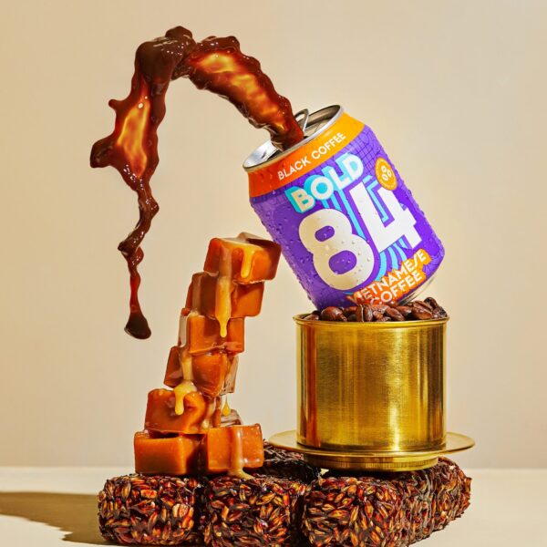 Bold84 Revives Vietnamese Art Deco With Their Vibrant Coffee Cans