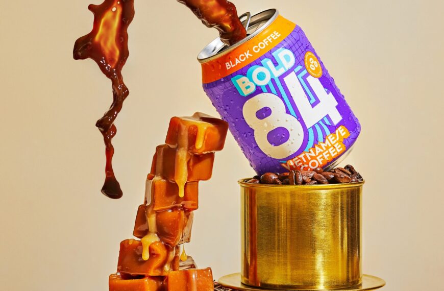 Bold84 Revives Vietnamese Art Deco With Their Vibrant Coffee Cans