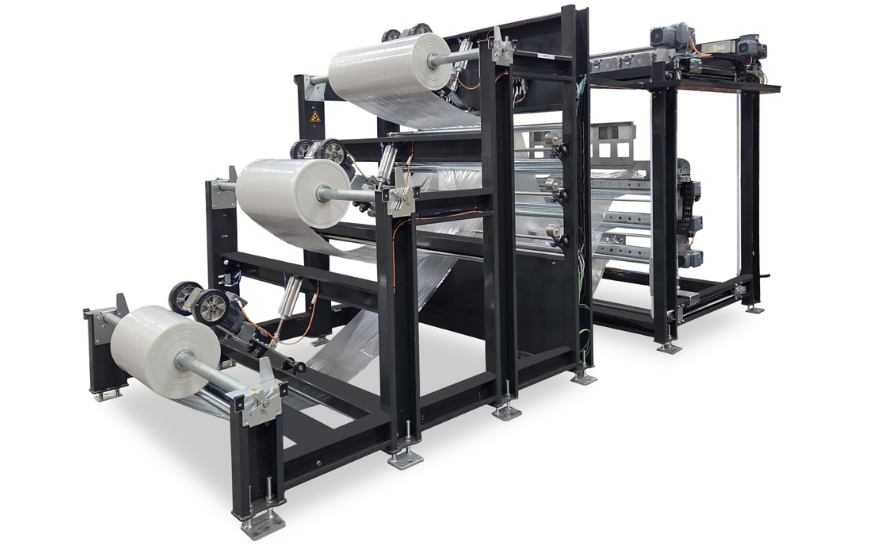 Tentoma A/S Introduces New Film Stand for Stretch Hood Packaging Machines