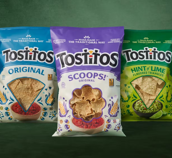 Tostito's Launches Redesigned Packaging