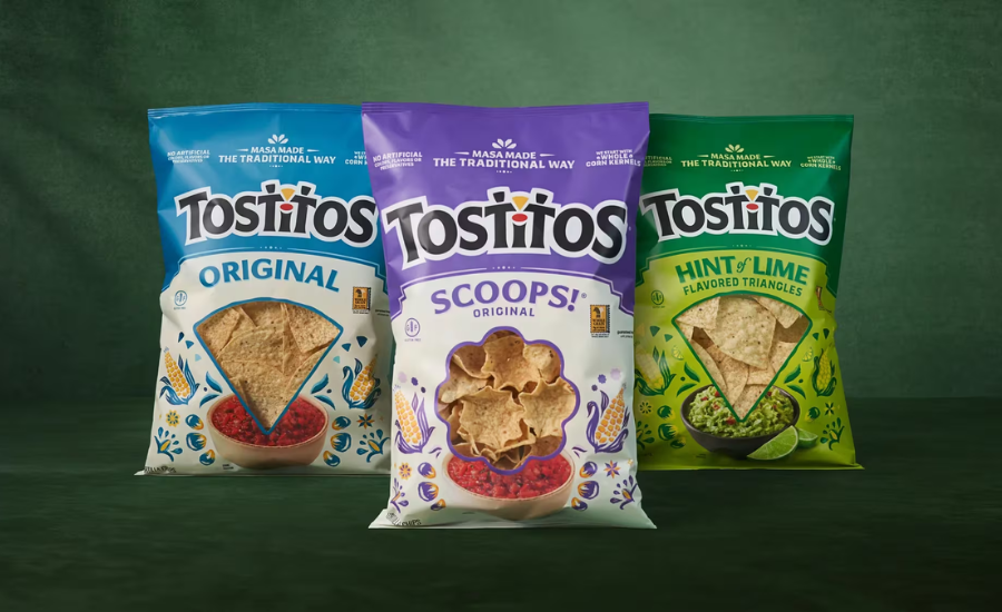 Tostito's Launches Redesigned Packaging