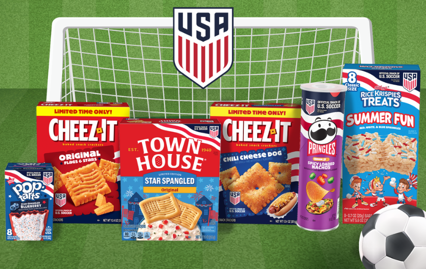 Kellanova and U.S. Soccer Federation Launch Exclusive Snack Lineup Ahead of Soccer-Filled Summer