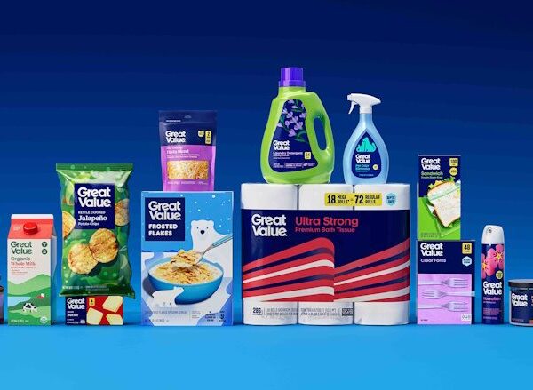 Walmart Unveils Redesign of Great Value, Its Flagship Private Brand