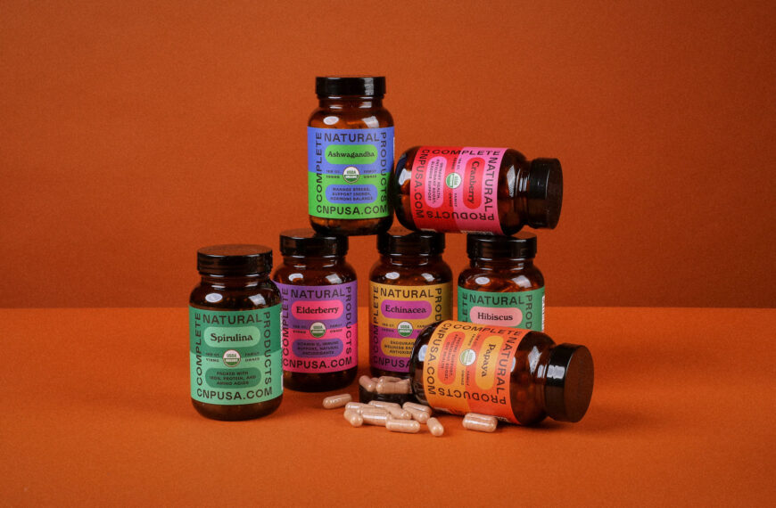 Young Jerks Brings Order to Complete Natural Products Through a Color-Forward Brand System