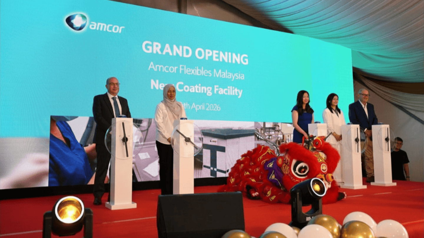 Amcor launches medical packaging plant in Malaysia