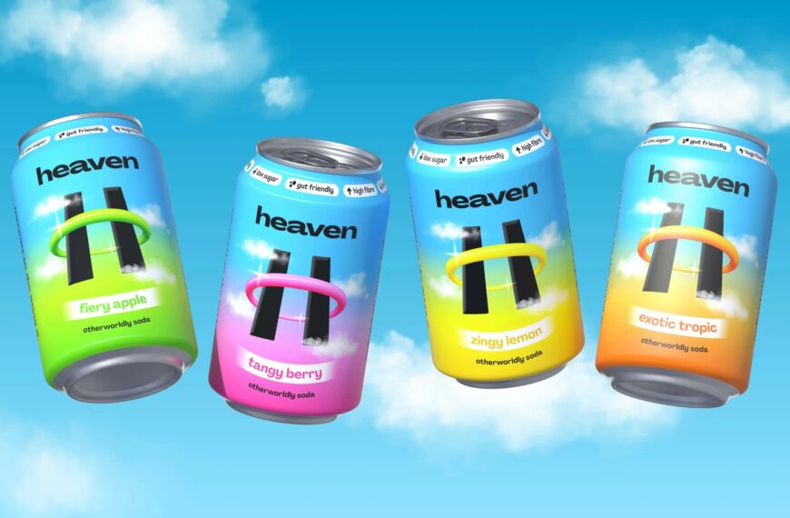 Deuce’s Design For New UK Gut-Friendly Soda Is Y2K ‘Heaven’