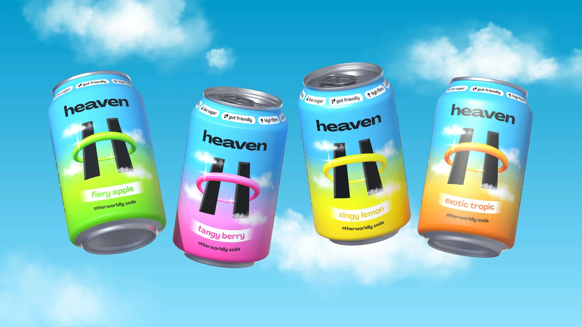 Deuce’s Design For New UK Gut-Friendly Soda Is Y2K ‘Heaven’