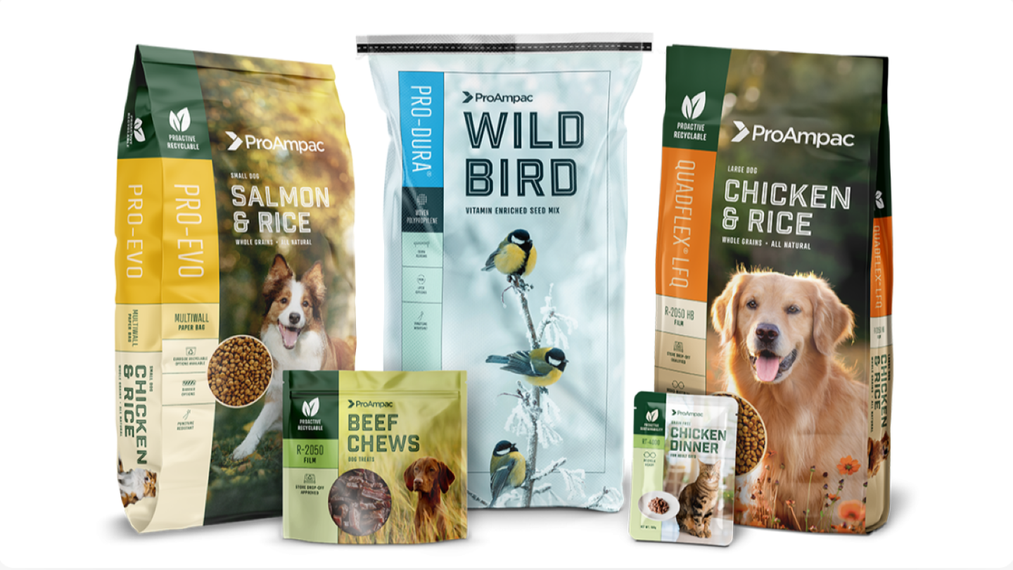 ProAmpac widens pet food packaging range