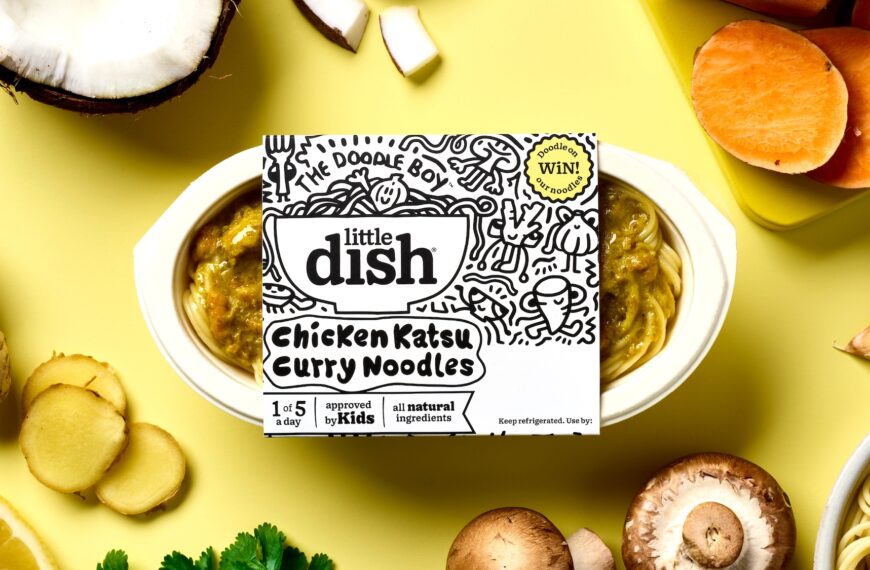 Little Dish Invites Kids to ‘Doodle on our Noodles’ in Limited-Edition Pack with The Doodle Boy