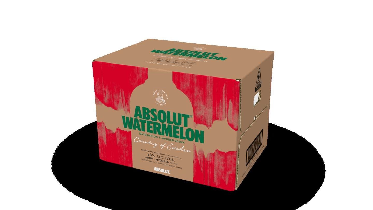 DS Smith and Absolut Vodka introduce recyclable brown box packaging