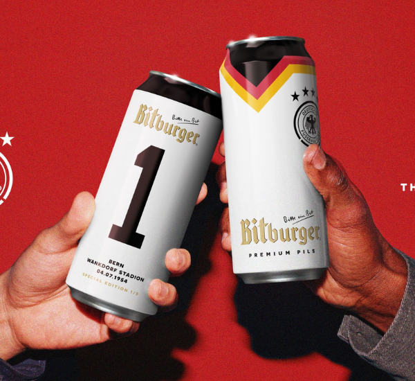 Bitburger Turns Germany’s Football Heritage Into Collectable Packaging