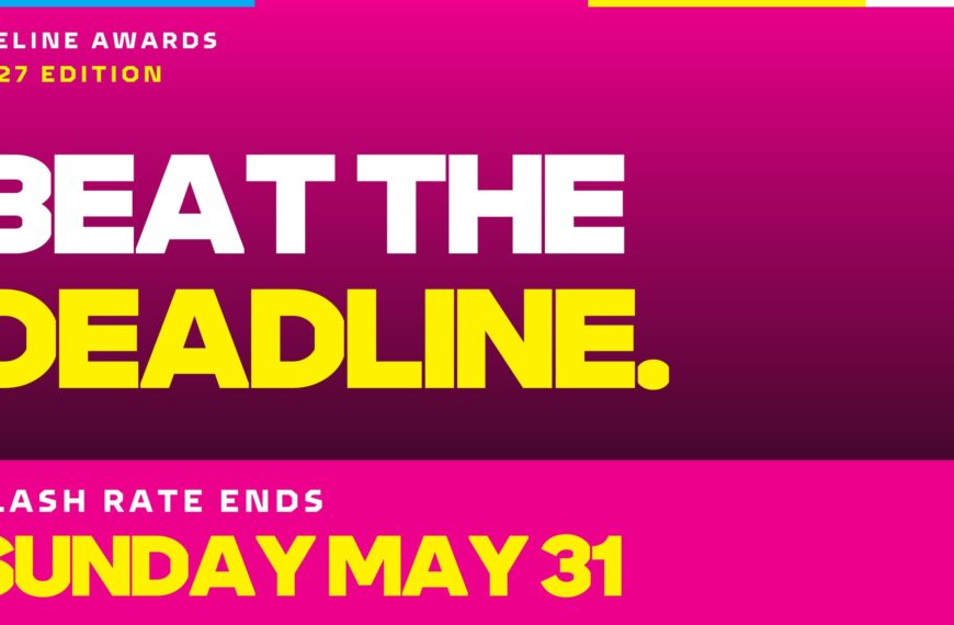 Beat the Deadline: DIELINE Awards 2027 Flash Rates End Sunday