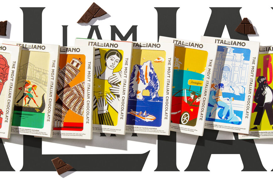 Happycentro Turns Italian Stereotypes into a Premium System for ‘I Am Italiano’ Chocolate
