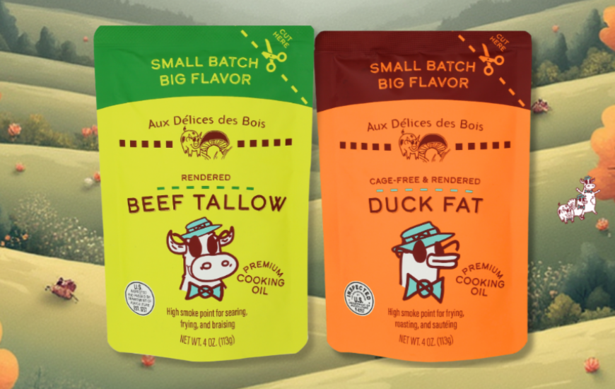 M.A.D. Foods Launches Pouch Packaging for Culinary Fats