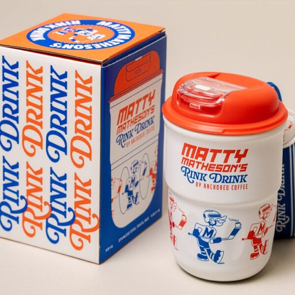 Rink Drink Is A Clapper Of A Coffee-Hockey Collab