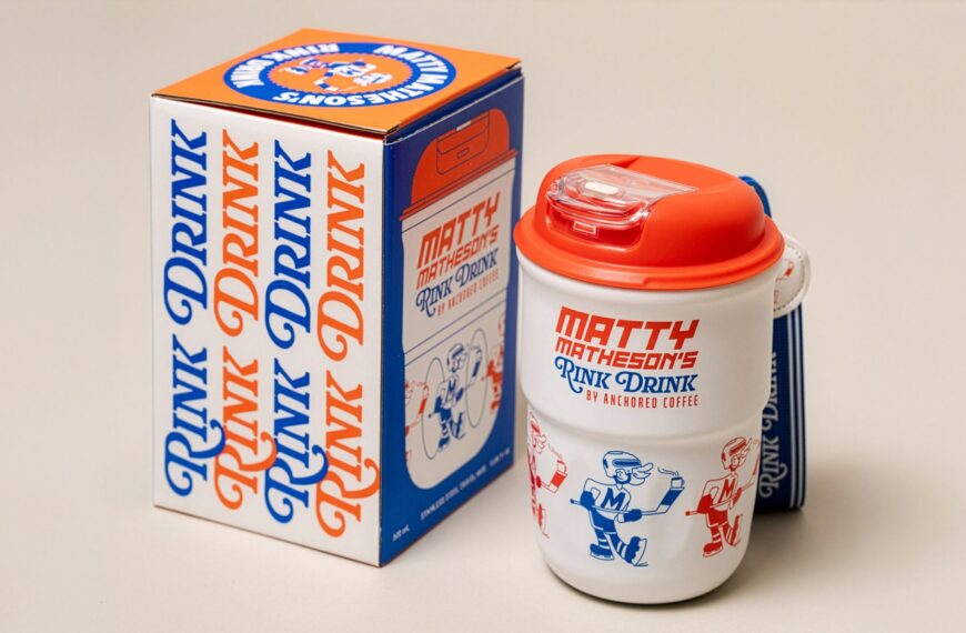 Rink Drink Is A Clapper Of A Coffee-Hockey Collab