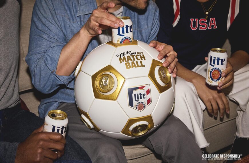 Miller Lite Wants You To Trade In Your Old Soccer Ball For One That Holds Beer