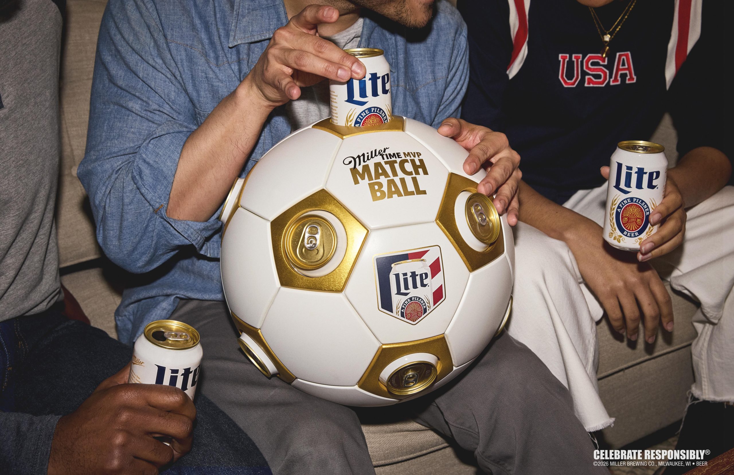 Miller Lite Wants You To Trade In Your Old Soccer Ball For One That Holds Beer