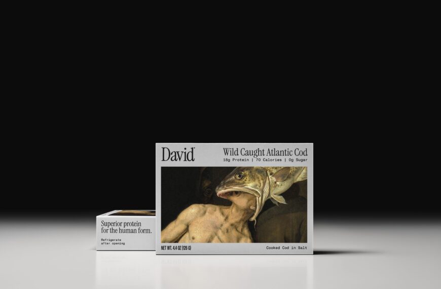 David Protein Launches Tinned Fish Because The Tin is Mightier Than the Plastic-Wrapped Cod