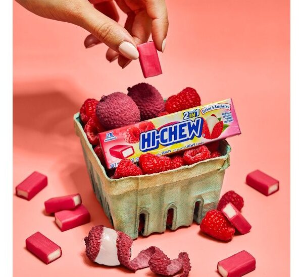 HI-CHEW to debut Lychee and Raspberry stick