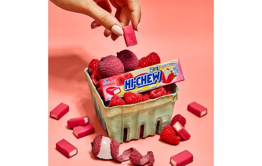 HI-CHEW to debut Lychee and Raspberry stick