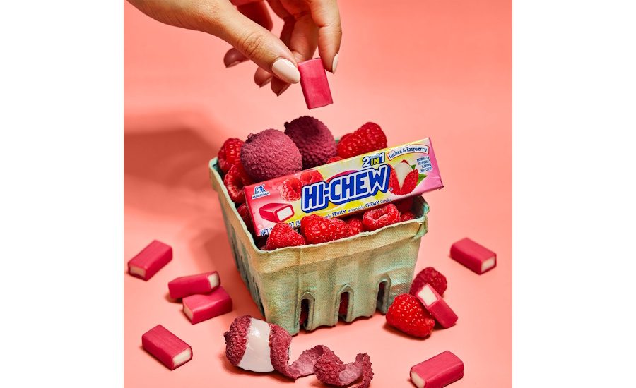 HI-CHEW to debut Lychee and Raspberry stick