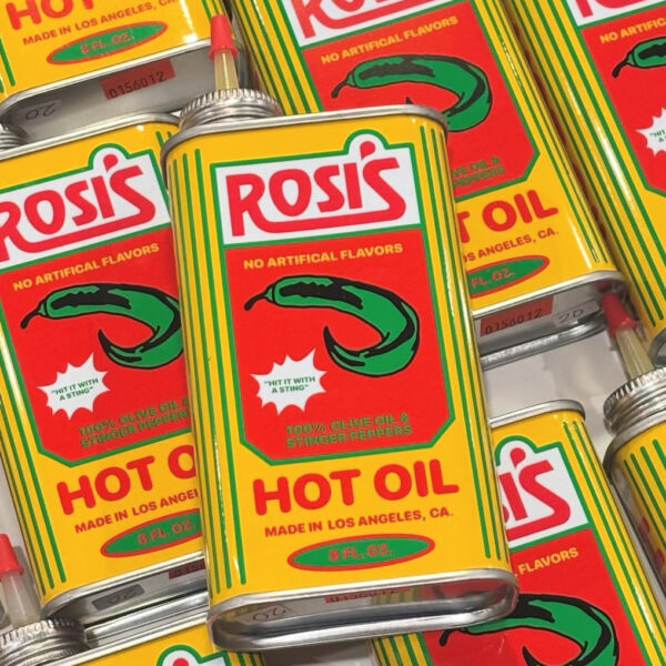 Rosi’s Charms Pizza Lovers Everywhere with its Clever Oil Can Bottle and Retro Pizzeria Look