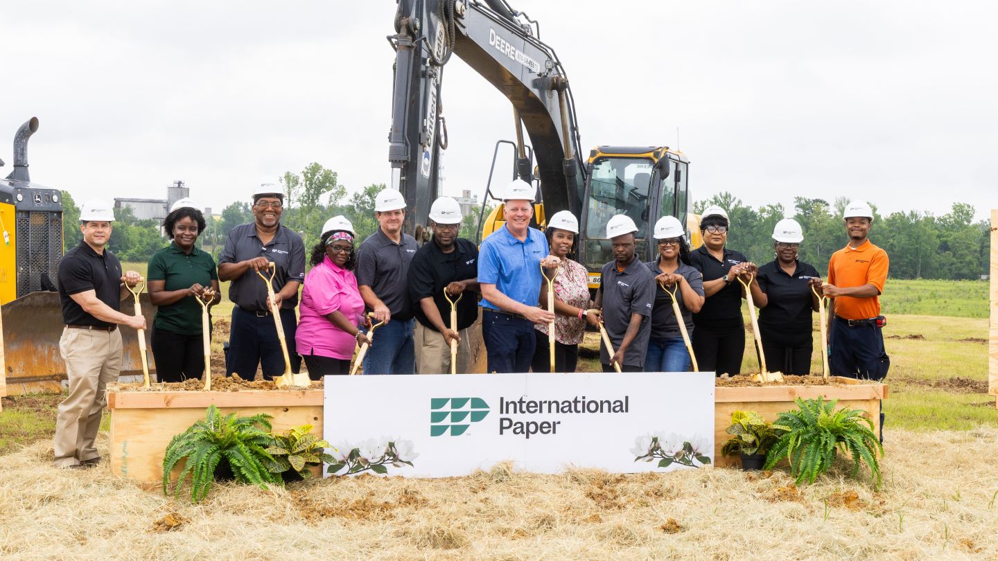 International Paper starts work on Mississippi plant