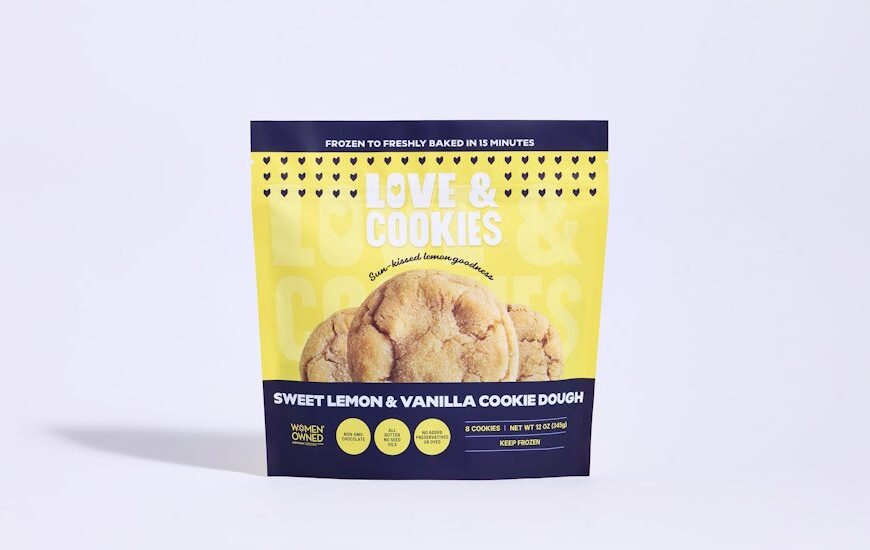 Love&Cookies debuts Sweet Lemon and Vanilla flavor