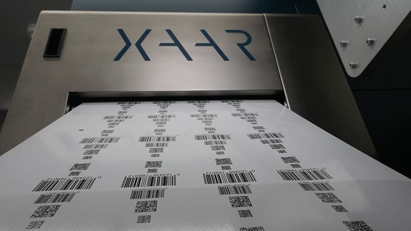 Xaar launches Versatex Black printbar for traceability