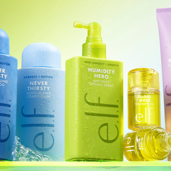 e.l.f. Hair Launches With Pastel-Powered Packaging