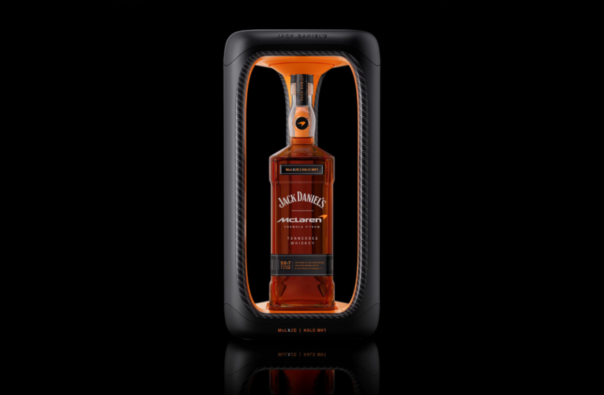 Jack Daniel’s and McLaren Built a Whiskey Box That Works Like a Race Car