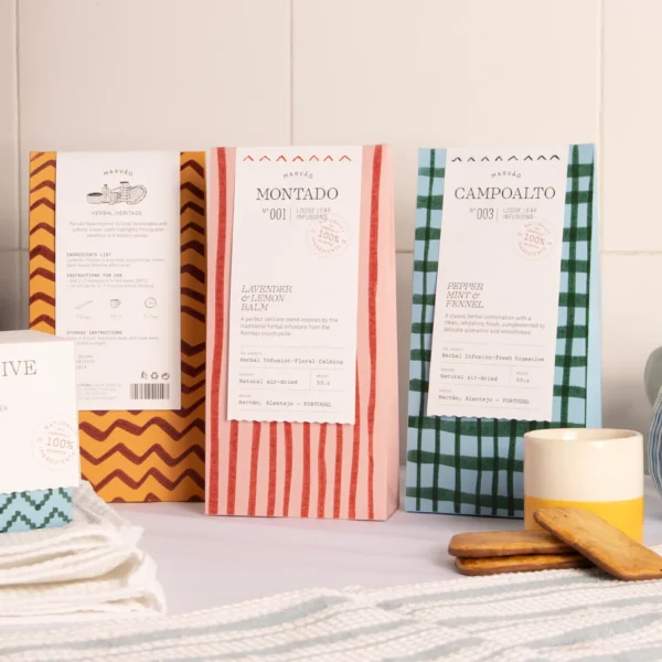 Marvão Tea Weaves Together Hand-Drawn Patterns