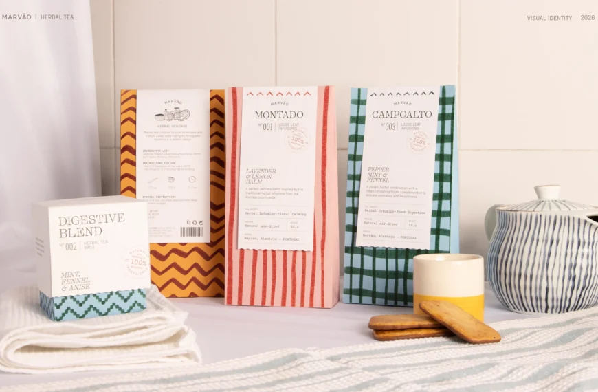 Marvão Tea Weaves Together Hand-Drawn Patterns