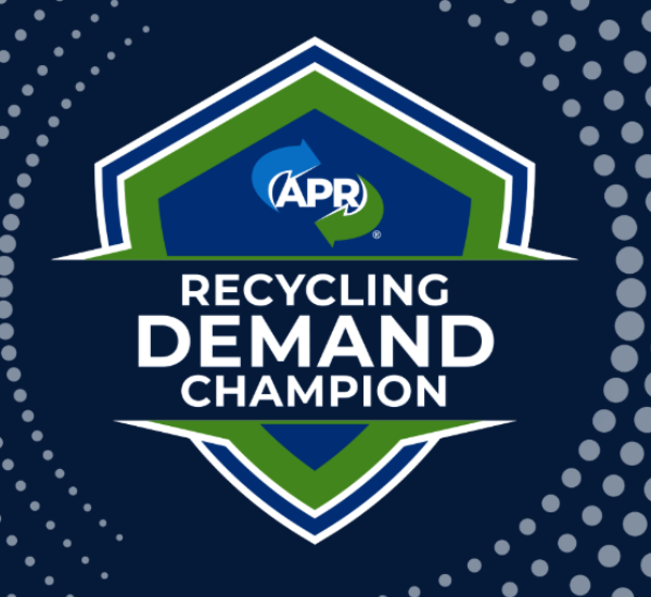 The Association of Plastic Recyclers Announces 10 New Recycling Demand Champions