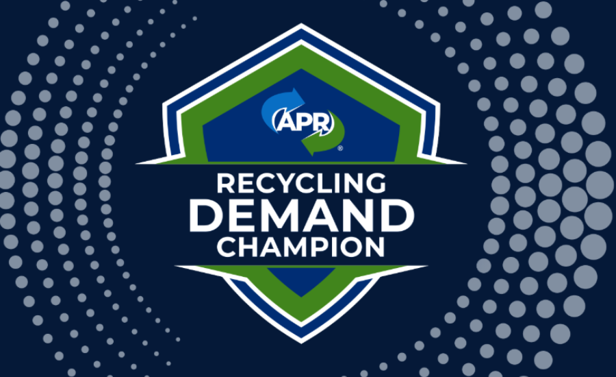 The Association of Plastic Recyclers Announces 10 New Recycling Demand Champions
