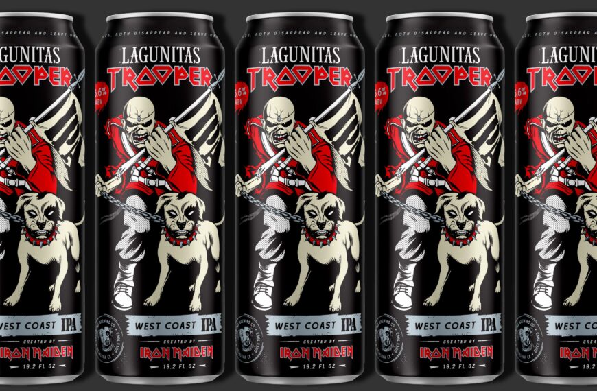 Lagunitas and Iron Maiden Partner On Latest ‘Trooper’ Beer