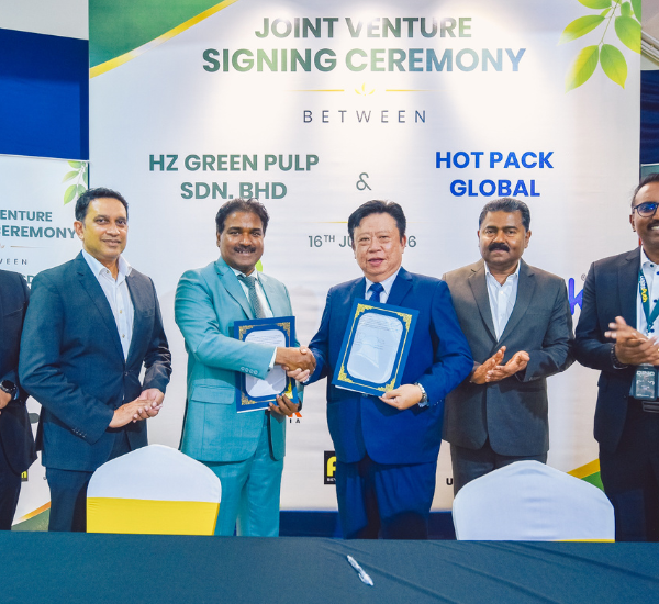 HZ Green Pulp Partners with Hotpack to Strengthen Dry Molded Fiber Offerings