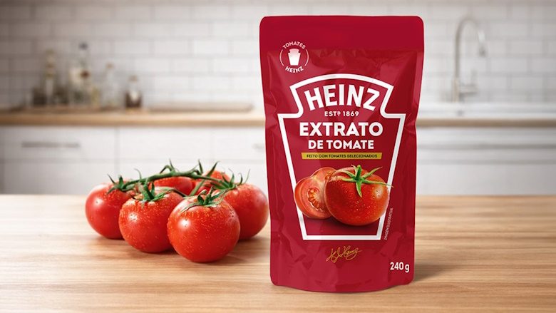 Kraft Heinz Rolls Out Pouch Packaging for Tomato Paste in Brazil