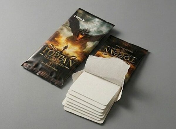 TOPPAN Develops Light-Shielding, Paper-Based Packaging for Trading Cards