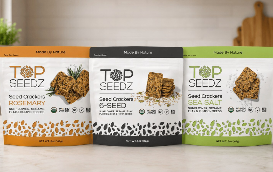 Top Seedz Switches from Clamshells to Resealable Pouches with PCR Content