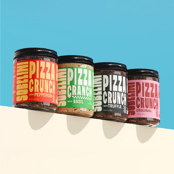 Sobelini Pizza Crunch Seasons Everything, Including the Shelf