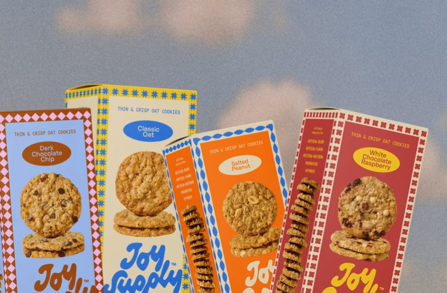 Joy Supply Puts the Fun Back in Better-for-You Cookies