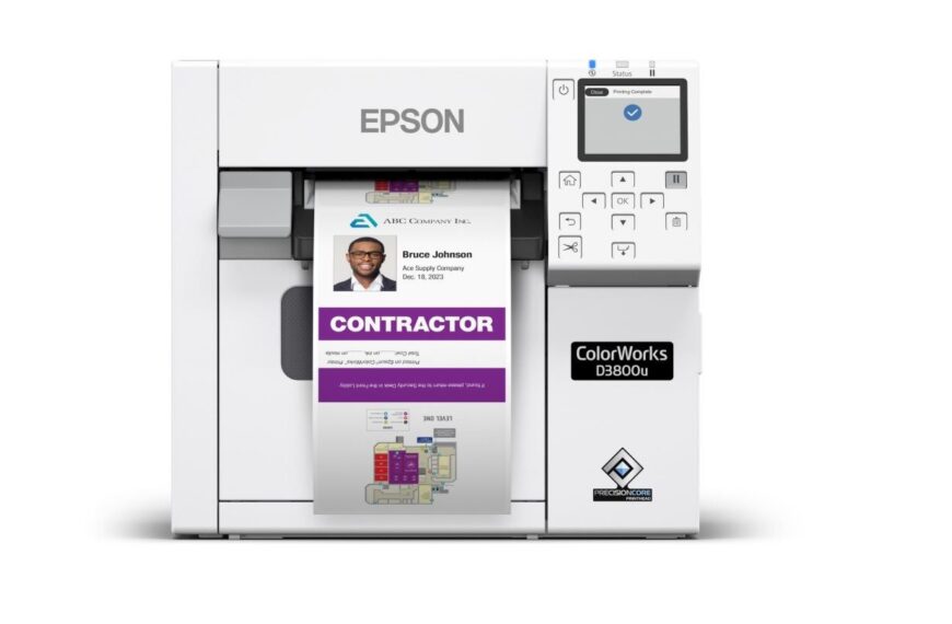 Epson launches label printer and software