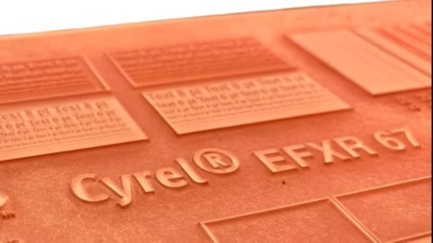 DuPont Cyrel plate products gain certification for Esko Quartz ecosystem