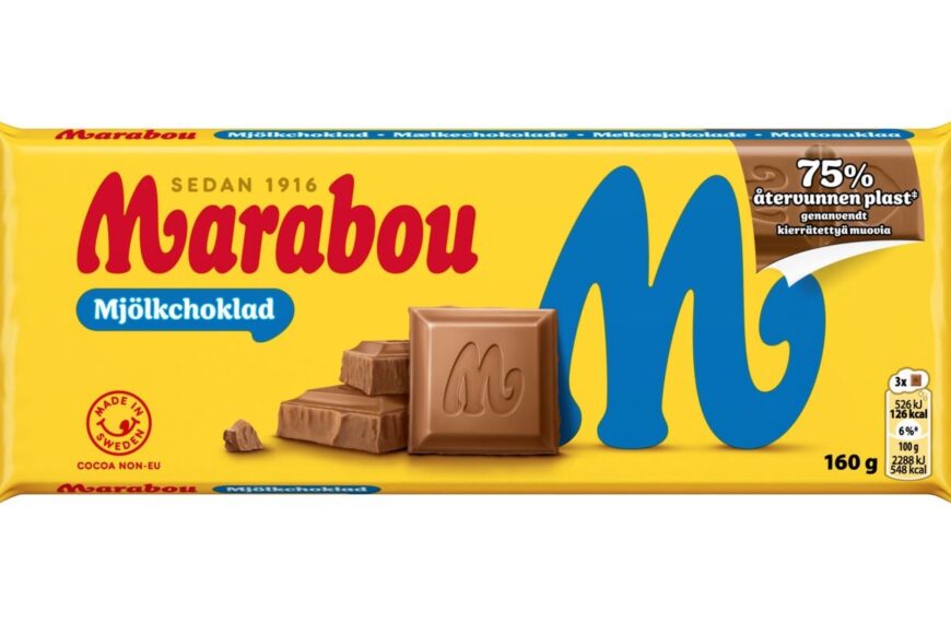 LYB forges industry collaboration for recycled Marabou chocolate packaging